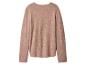 Flauschiger rosa Pullover mit Glitzer