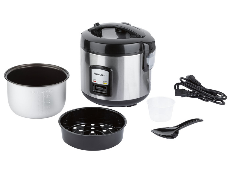 SILVERCREST® KITCHEN TOOLS Reiskocher »SRK W, mit Warmhaltefunktion 400 400 C1«