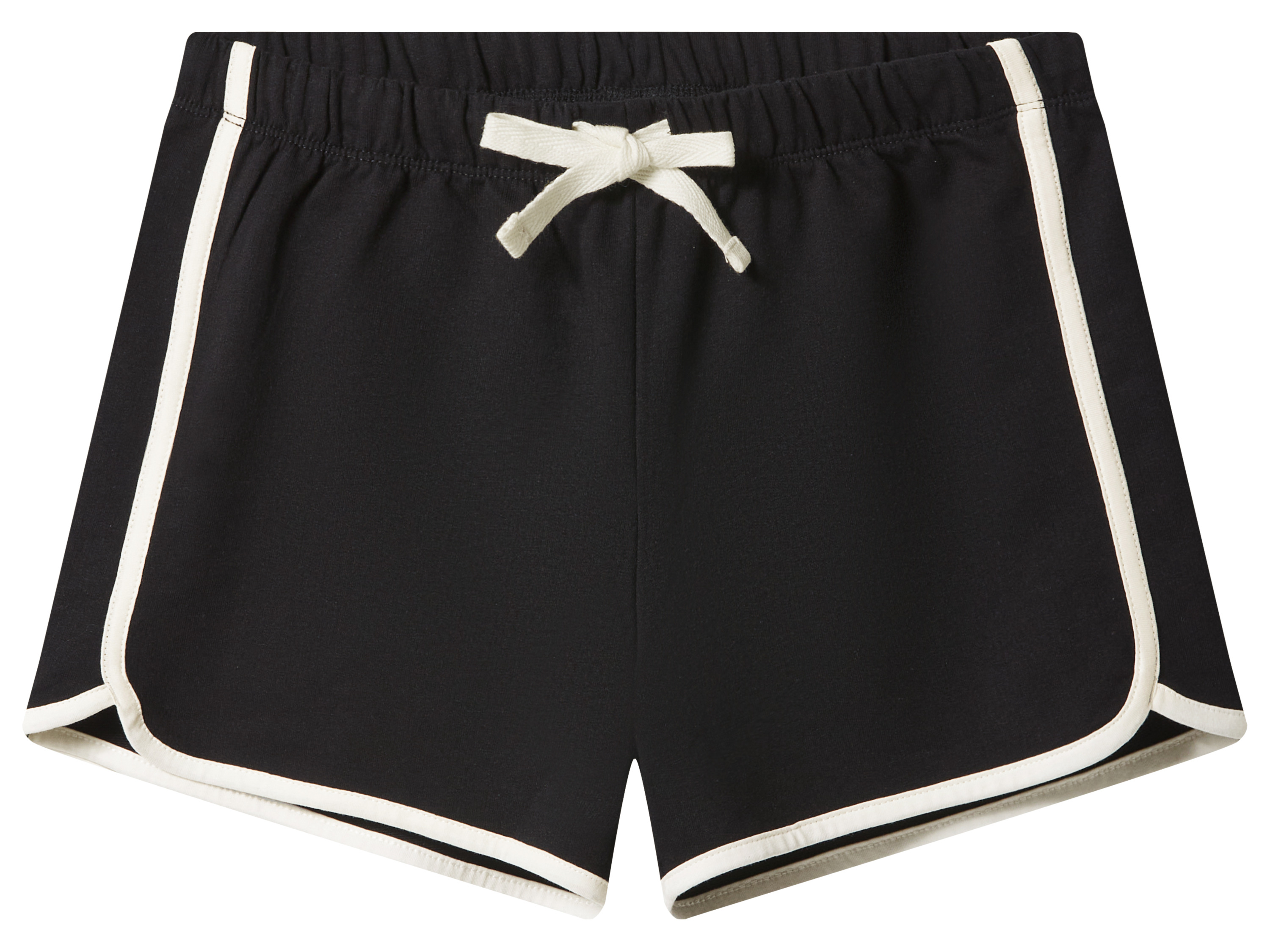 ESMARA KIDS Mädchen Sweatshorts (Schwarz, 134/140)