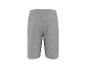 Graue Herren-Sweatshorts, Rückansicht.
