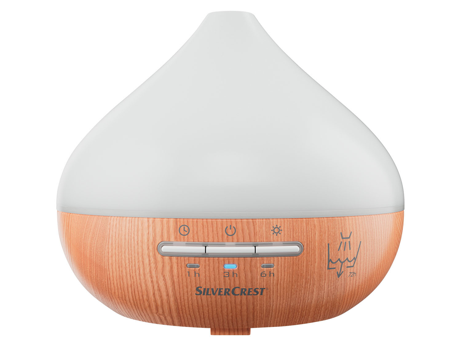 SILVERCREST® Ultraschall Aroma Diffuser Holz SADH A1