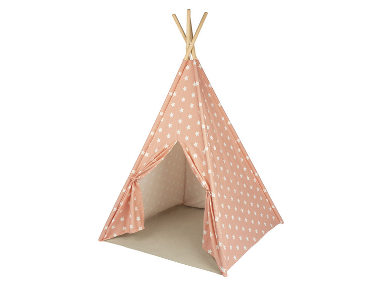 Gehe zu Vollbildansicht: Playtive Kinder Spielzelt Tipi, aus reiner Baumwolle - Bild 6