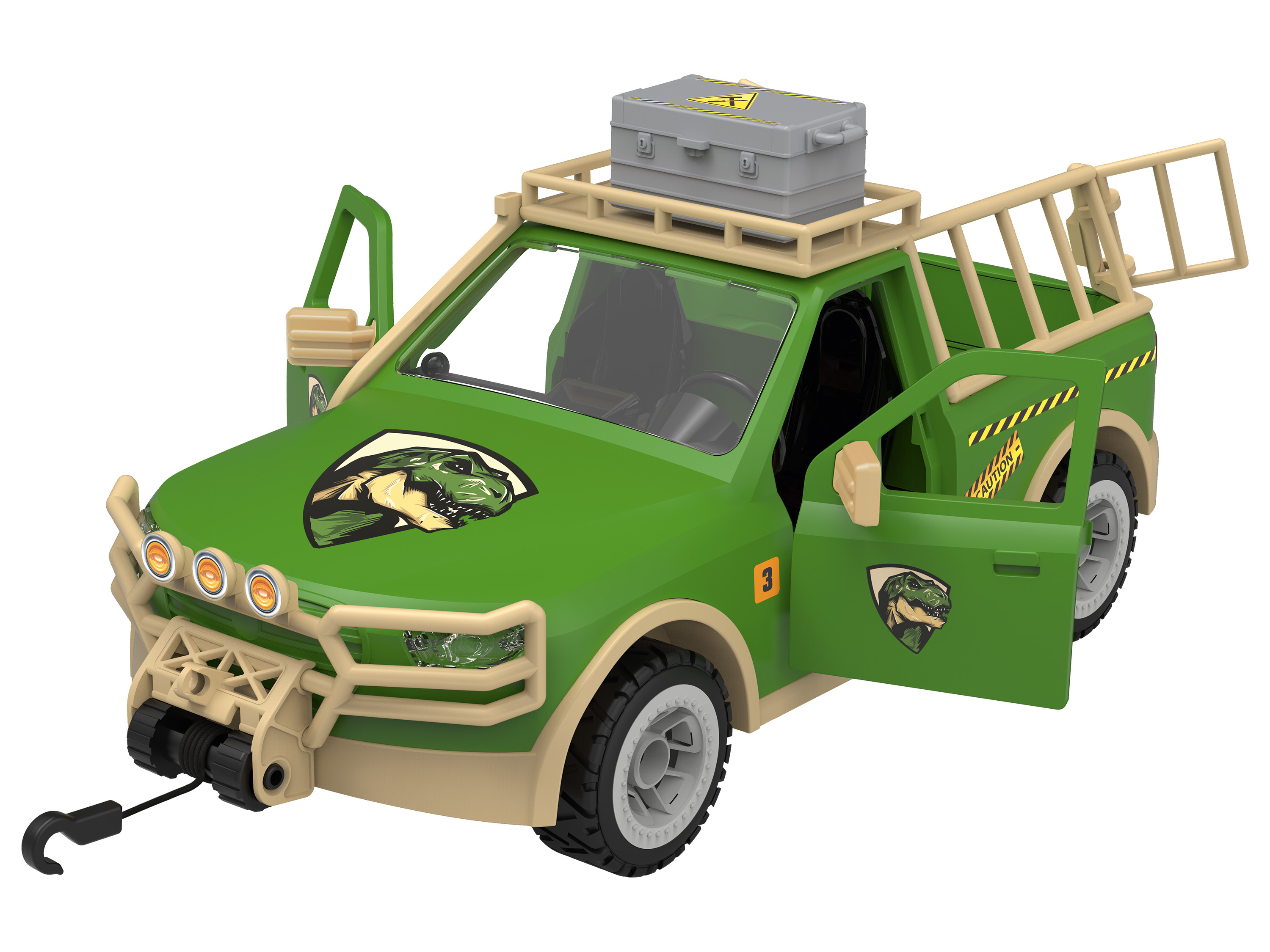 Thumbnail - Playtive Tierfahrzeuge (Geländewagen mit Anhänger)