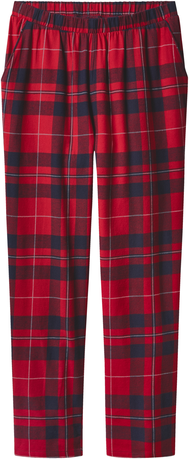 ESMARA® Damen Schlafhose (Rot, M(40/42))