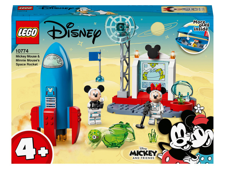 Gehe zu Vollbildansicht: LEGO® Micky and Friends 10774 »Mickys und Minnies Weltraumrakete« - Bild 1