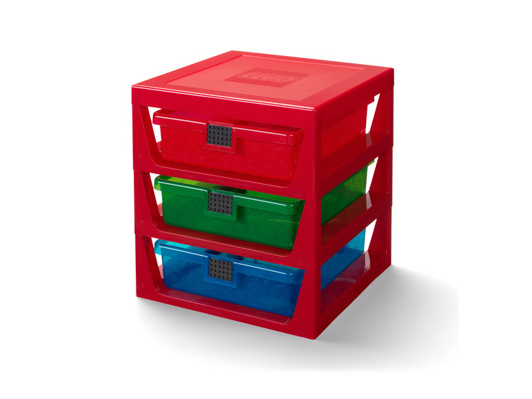 Gehe zu Vollbildansicht: LEGO® Classic Schubladenregal, inklusive LEGO Platte - Bild 14