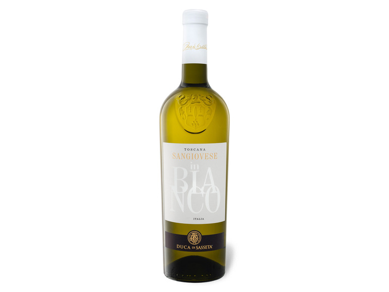 Gehe zu Vollbildansicht: Duca di Sasseta Sangiovese in Bianco Toscana IGT halbtrocken, Weißwein 2021 - Bild 1