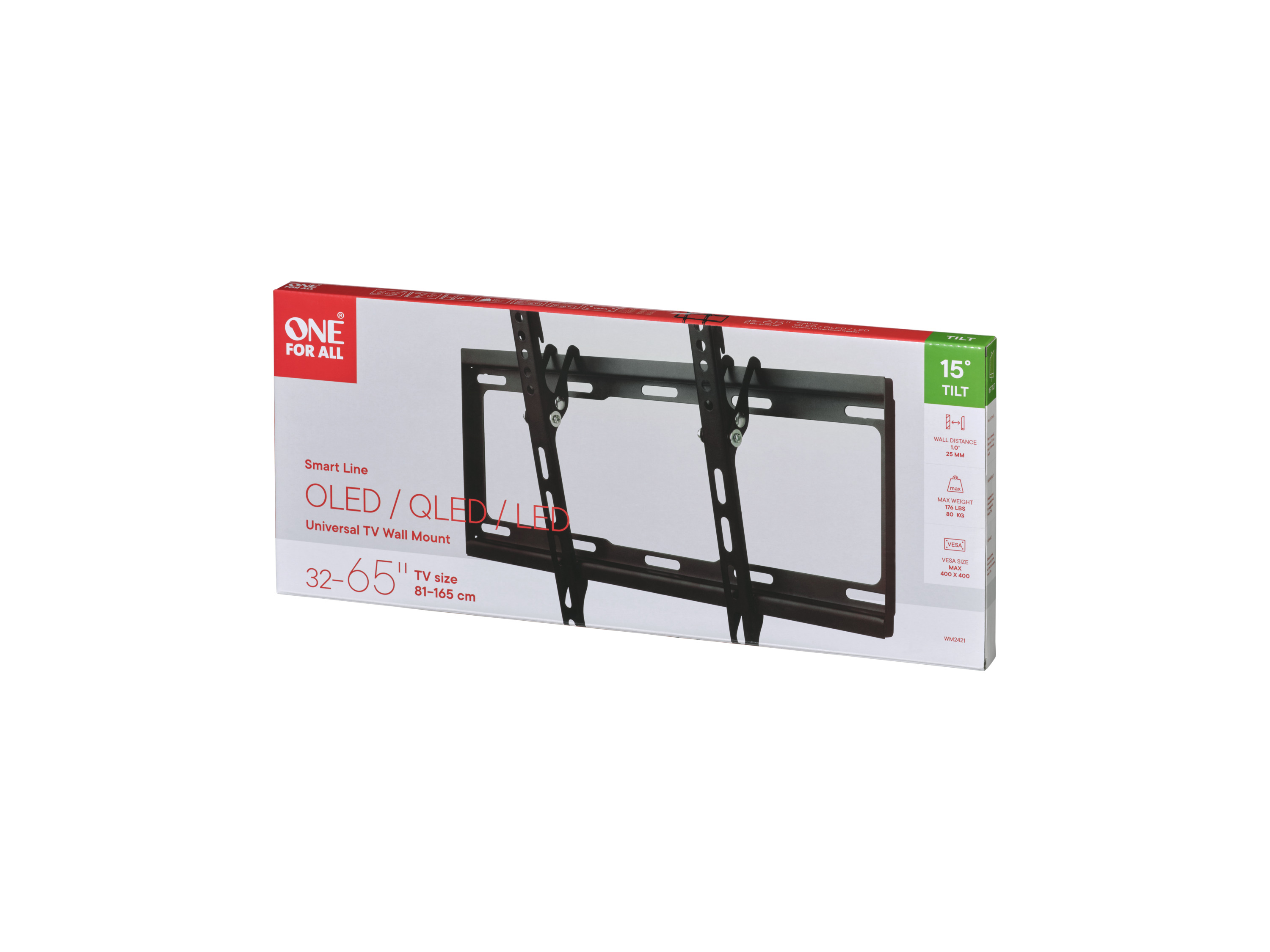 Thumbnail - ONE FOR ALL TV Wandhalterung »Smart TILT WM2421«, 32" bis 65"