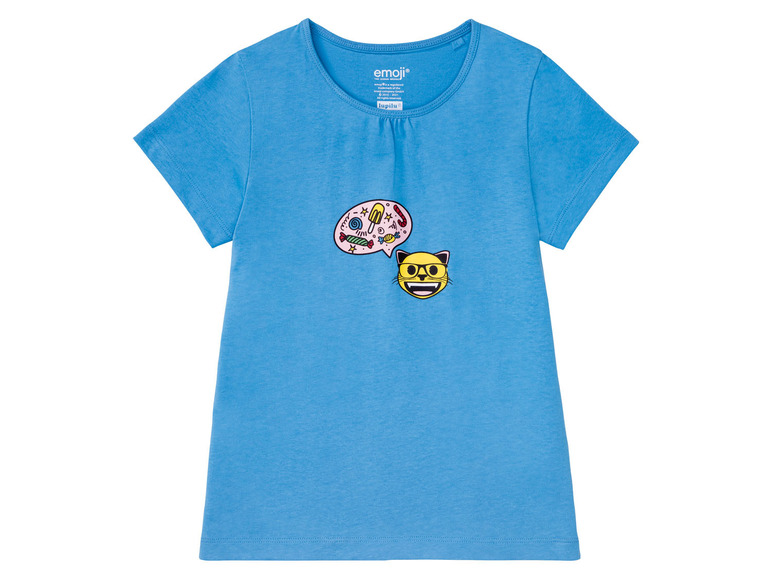 Gehe zu Vollbildansicht: Kleinkinder/Kinder Mädchen T-Shirt, mit coolem Print - Bild 7