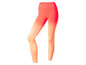 Ombre Leggings in Rosa- und Orangetönen.