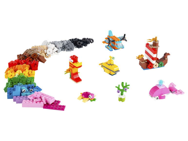 Gehe zu Vollbildansicht: LEGO® Classic 11018 »Kreativer Meeresspaß« - Bild 3