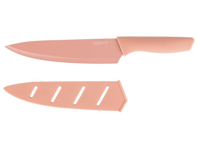Gehe zu Vollbildansicht: ERNESTO® Kushino-Messer, mit Antihaftbeschichtung, 20 cm - Bild 4