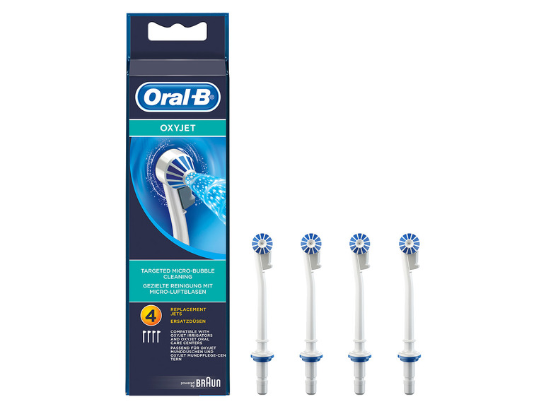 Oral-B Oxyjet Ersatzdüsen mit Mikro-Blasen