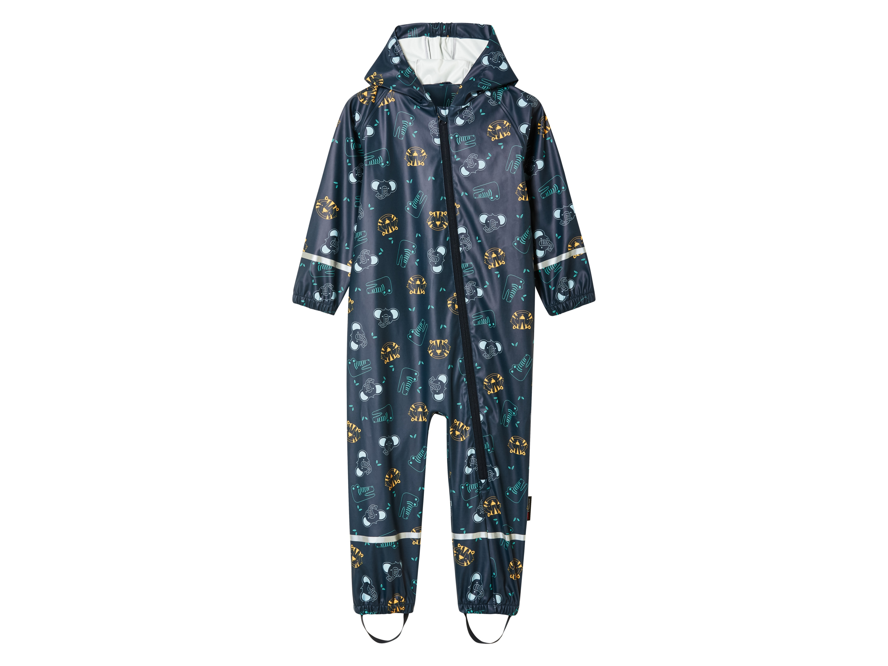 lupilu® Baby / Kleinkinder Jungen Overall (Navy, 74/80)““ | Bein mit Gummisteg für optimalen Halt