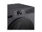 Nahaufnahme des Bedienfelds der LG Waschmaschine F2X7SLIM9B.