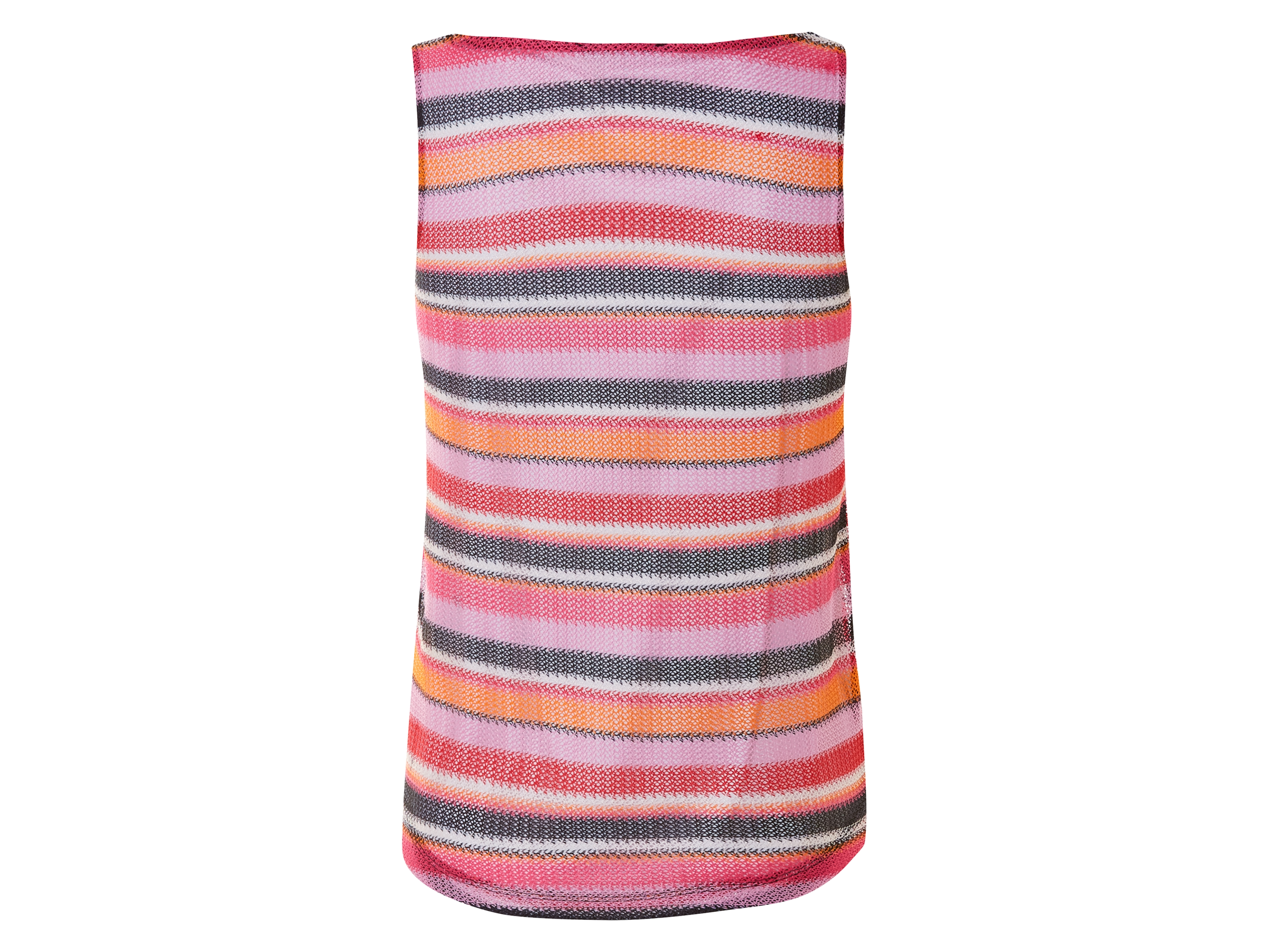 Thumbnail - esmara® Damen Stricktop, mit leicht verlängerter Rückseite (rot/pink/orange, 44)