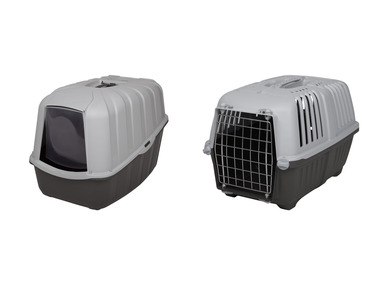 zoofari® - Katzentoilette / Transportbox, aus recyceltem Kunststoff 