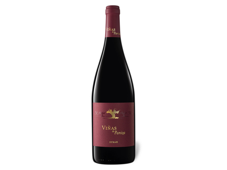Gehe zu Vollbildansicht: Viñas de Paniza Syrah Cariñena DOP trocken, Rotwein 2020 - Bild 1
