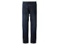 Dunkelblaue Herrenjeans mit Gesäßtaschen.