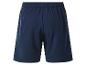 Dunkelblaue Herren-Sportshorts mit elastischem Bund