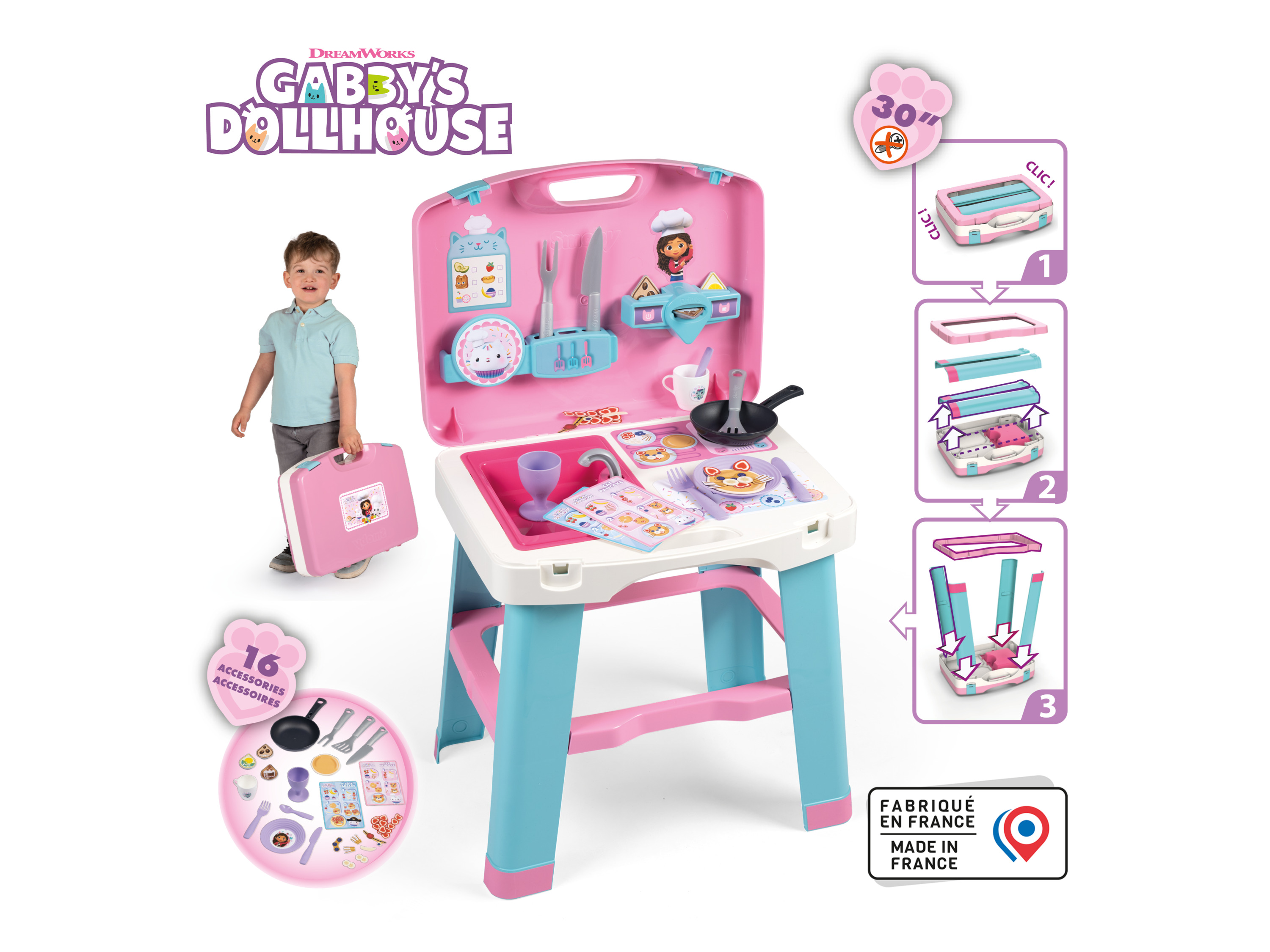 Thumbnail - SMOBY Gabby's Dollhouse Lizenz Rollenspiel (Küche)