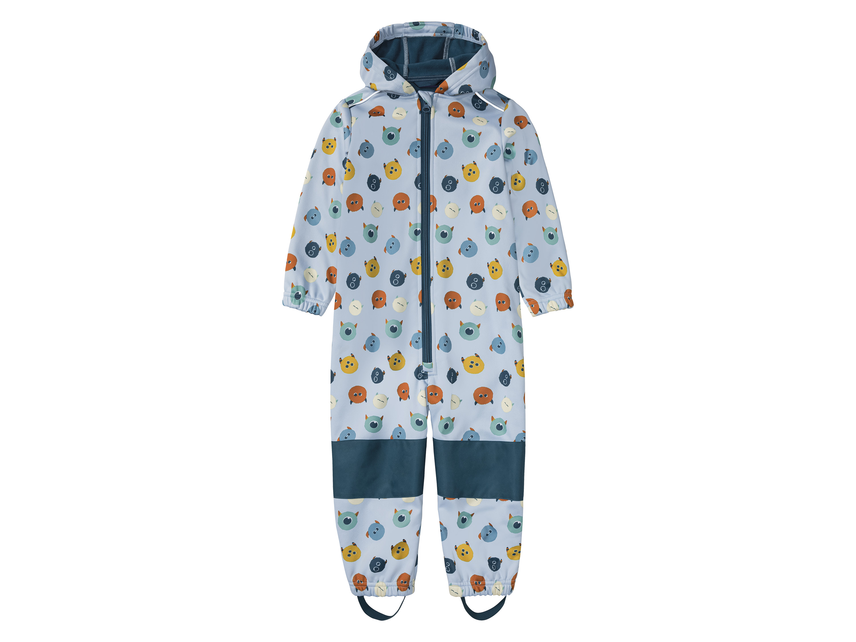 lupilu® Baby/ Kinderkinder Jungen Overall Softshell Matsch- und Buddel (Blau, 110/116) | 04055334870719