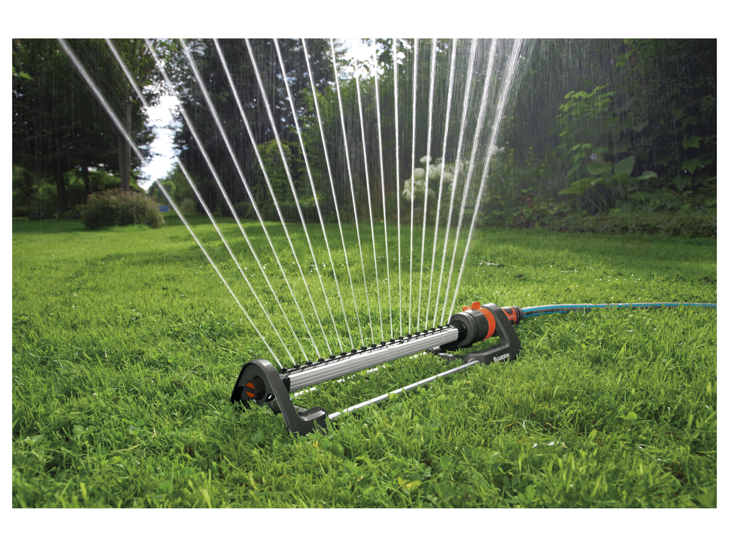 GARDENA Bewässerungssystem Gardena Viereckregner Aqua L – Bild 2 von 4
