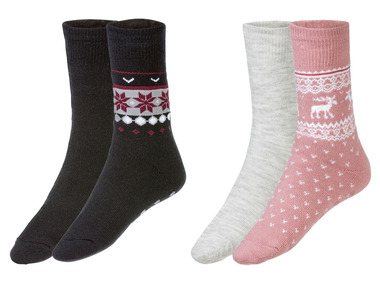 esmara Damen Thermo Socken, 2 Paar, weich und wärmend
