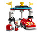 LEGO DUPLO Rennauto, Tankstelle und Rennstrecke