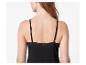 Schwarzes Top mit Spitze: elegante Lingerie.
