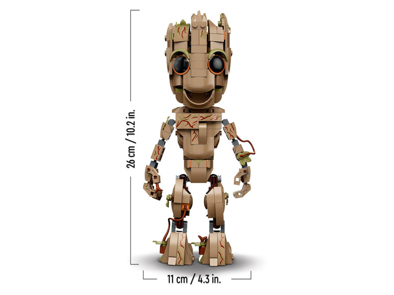 LEGO® Marvel Super Heroes 76217 »Ich bin Groot« | Konstruktionsspielzeug