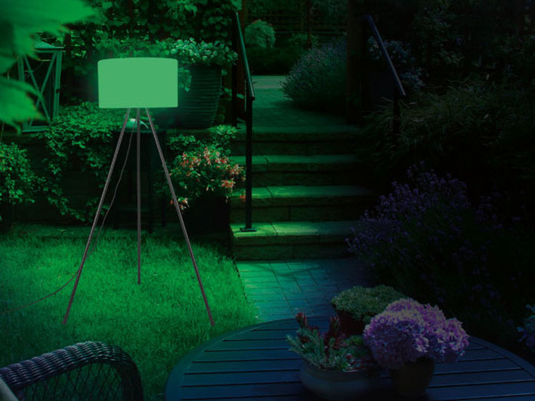 Gehe zu Vollbildansicht: LIVARNO home LED Außenstehleuchte, Zigbee Smart Home - Bild 10