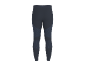 Dunkle Sportleggings mit gerippten Details