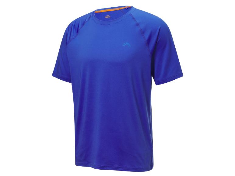 Blaues Craft T-Shirt für Herren, kurzärmelig.