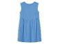 Hellblaues, ärmelloses Kleid für Mädchen.