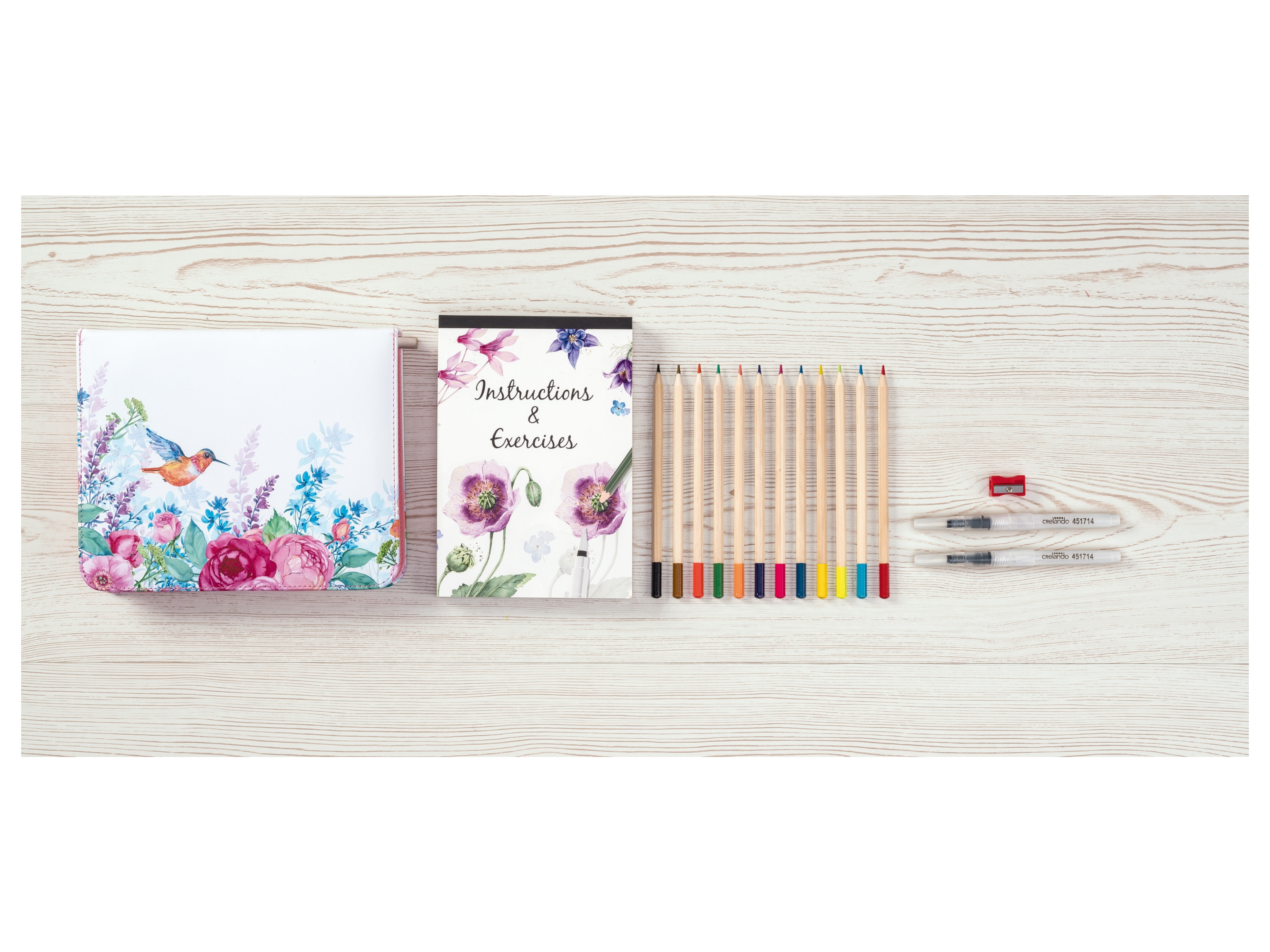 Thumbnail - crelando® Künstleretui (Reiseset Aquarell)