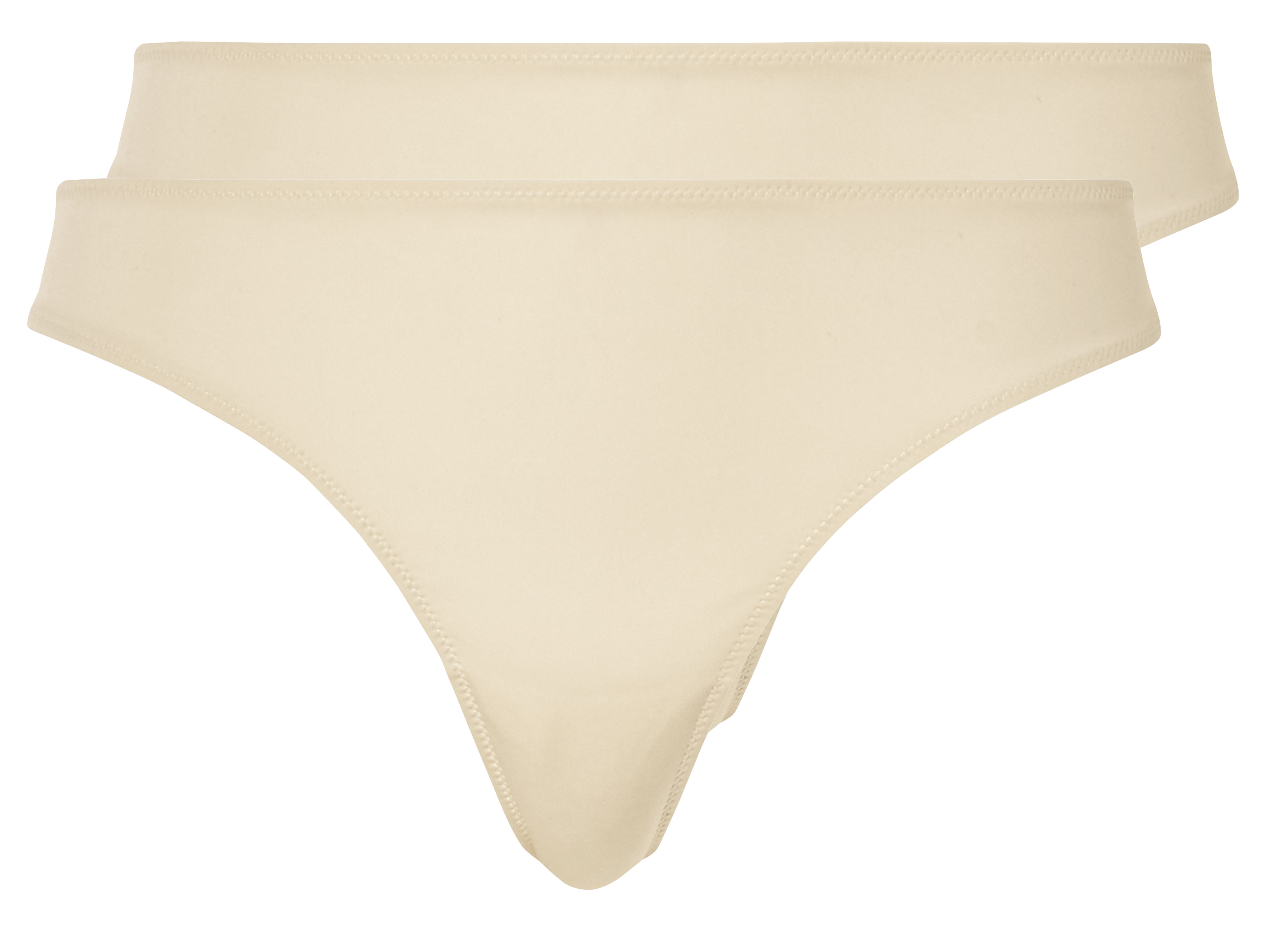 esmara® Damen String Spitze 2er (Weiß, L(44/46))““ | weiß: in edler Satin-Optik Multipack: 2 Stück Material: pink: Polyamid, 16 % Elasthan Lycra® schwarz: Spitze: Polyamid, 16 % Elasthan Lycra Powernet: Polyamid, 18 % Elasthan Lycra® weiß: Polyamid, 20 % Elasthan Lycra® Pflegehinweis: waschen bei max. 40 °C Pflegeleicht nicht bleichen nicht im Wäschetrockner trocknen nicht bügeln nicht trockenreinigen Größe: XS 32/34 – L 44/46 Meine Lidl-Größe – so einfach gehts Deine Größe findest du in der Lidl-Größentabelle . Oeko-Tex® Standard 100 Geprüft auf Schadstoffe Zertifizierungsnummer: Shgo 110982 Testex Standard 100 by Oeko-Tex® ist die weltweit bekannteste, unabhängige Zertifizierung schadstoffgeprüfter Textil- und Lederprodukte aller Art – vom Garn und den Stoffen bis hin zum gebrauchsfertigen Artikel. Das Label bestätigt