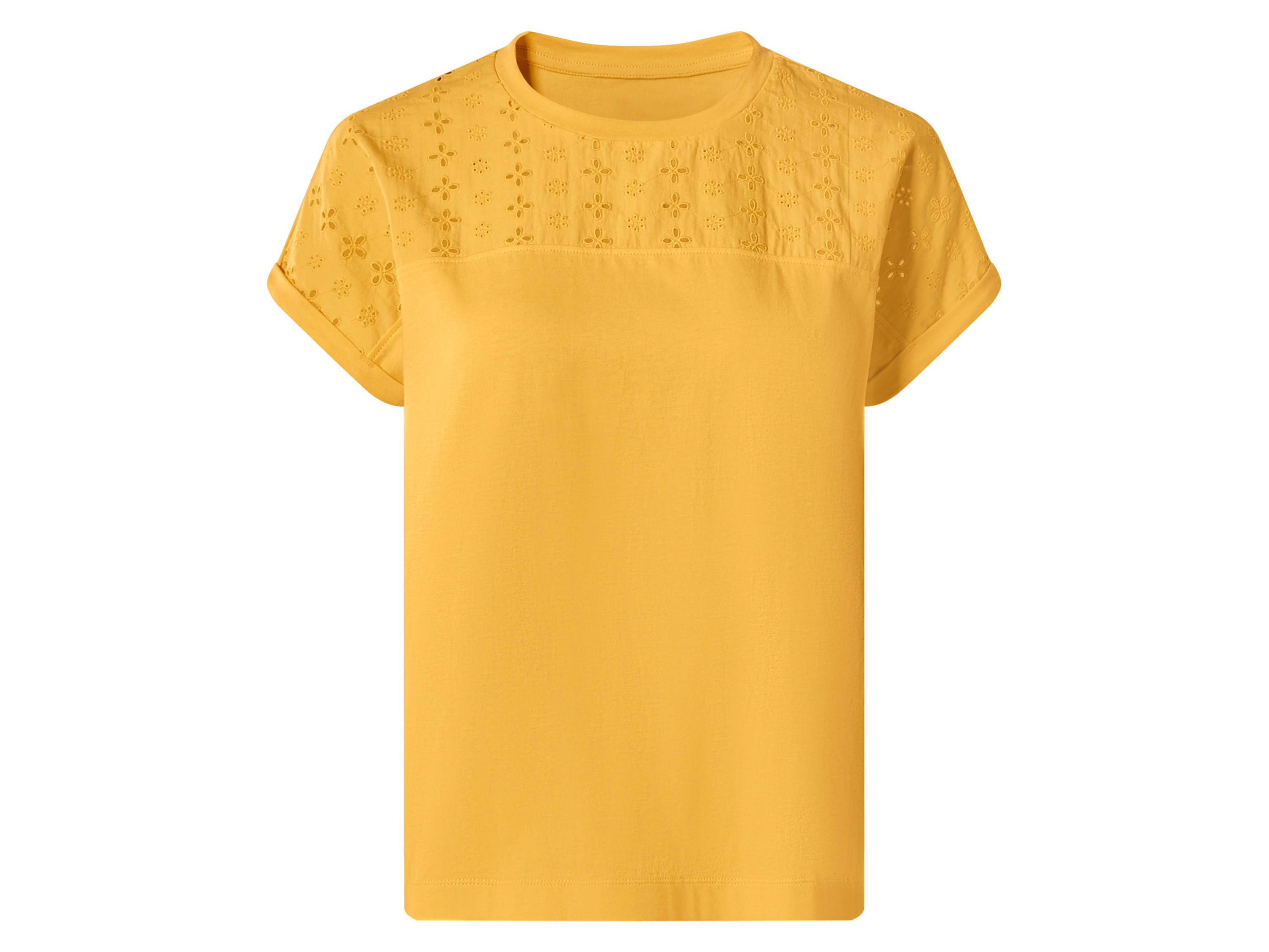ESMARA® Damen T-Shirt (Gelb, S(36/38))