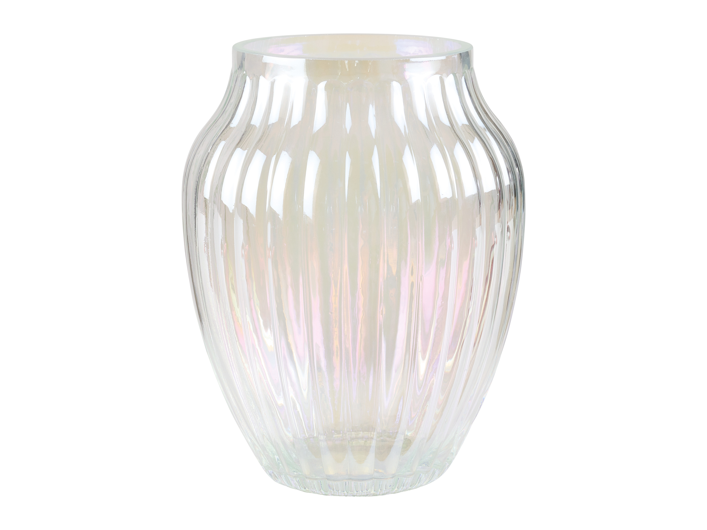 LIVARNO home Vase irisierend (Rillenmuster)““ | 04052916253229
