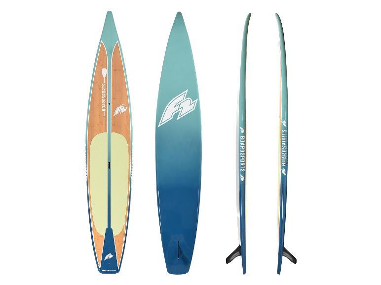 Boardsports SUP-Board mit Bambusdeck.
