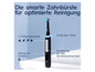 Eine Oral-B iO elektrische Zahnbürste mit verschiedenen Putzprogrammen.