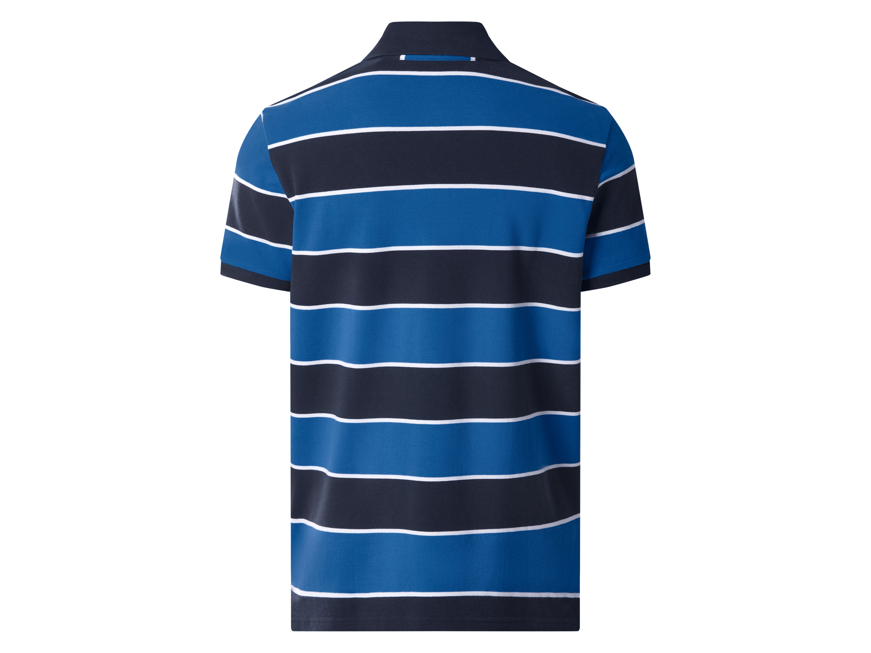 ESMARA MEN Herren Piqué Poloshirt (Streifen, S (44/46)) – Bild 3 von 4