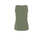 Rückseite eines olivgrünen Damen-Tanktops.