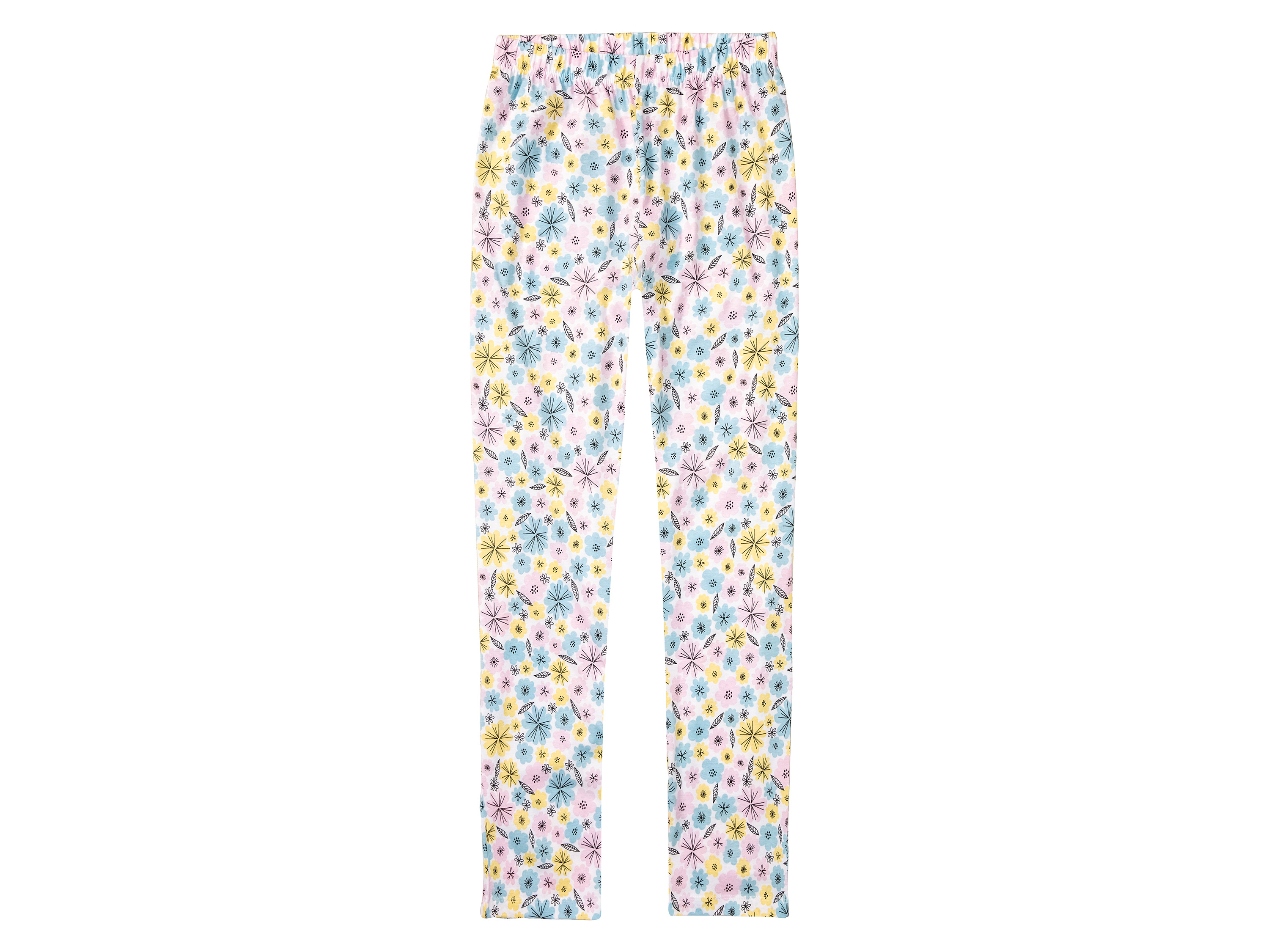 Thumbnail - pepperts!® Kinder Mädchen Pyjama (Grau/Weiß, 146/152)