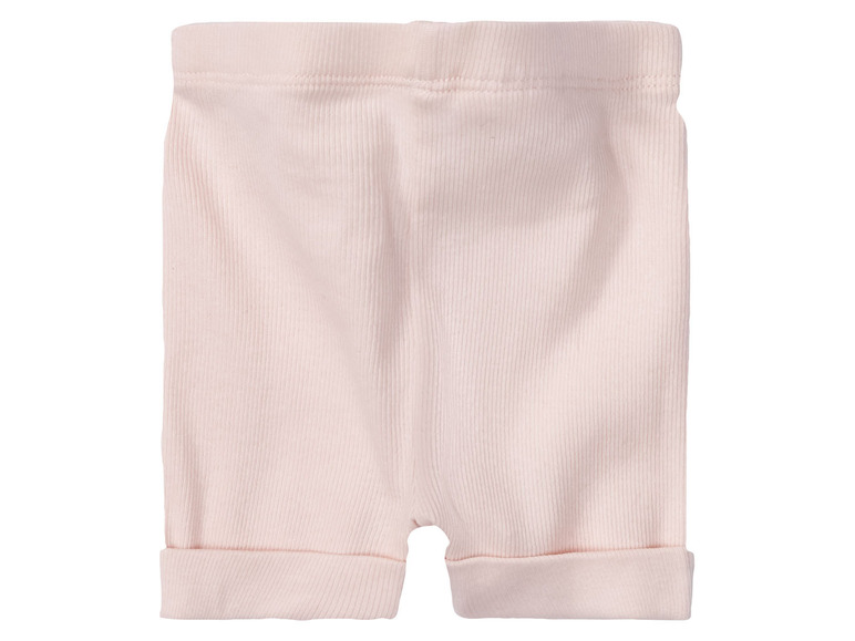 Gehe zu Vollbildansicht: lupilu® Baby Mädchen Shorts, 2 Stück, mit hohem Bio-Baumwollanteil - Bild 10