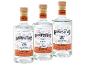 Drei Flaschen Mandarinen London Dry Gin, inspiriert von tropischen Gärten, 40% vol.