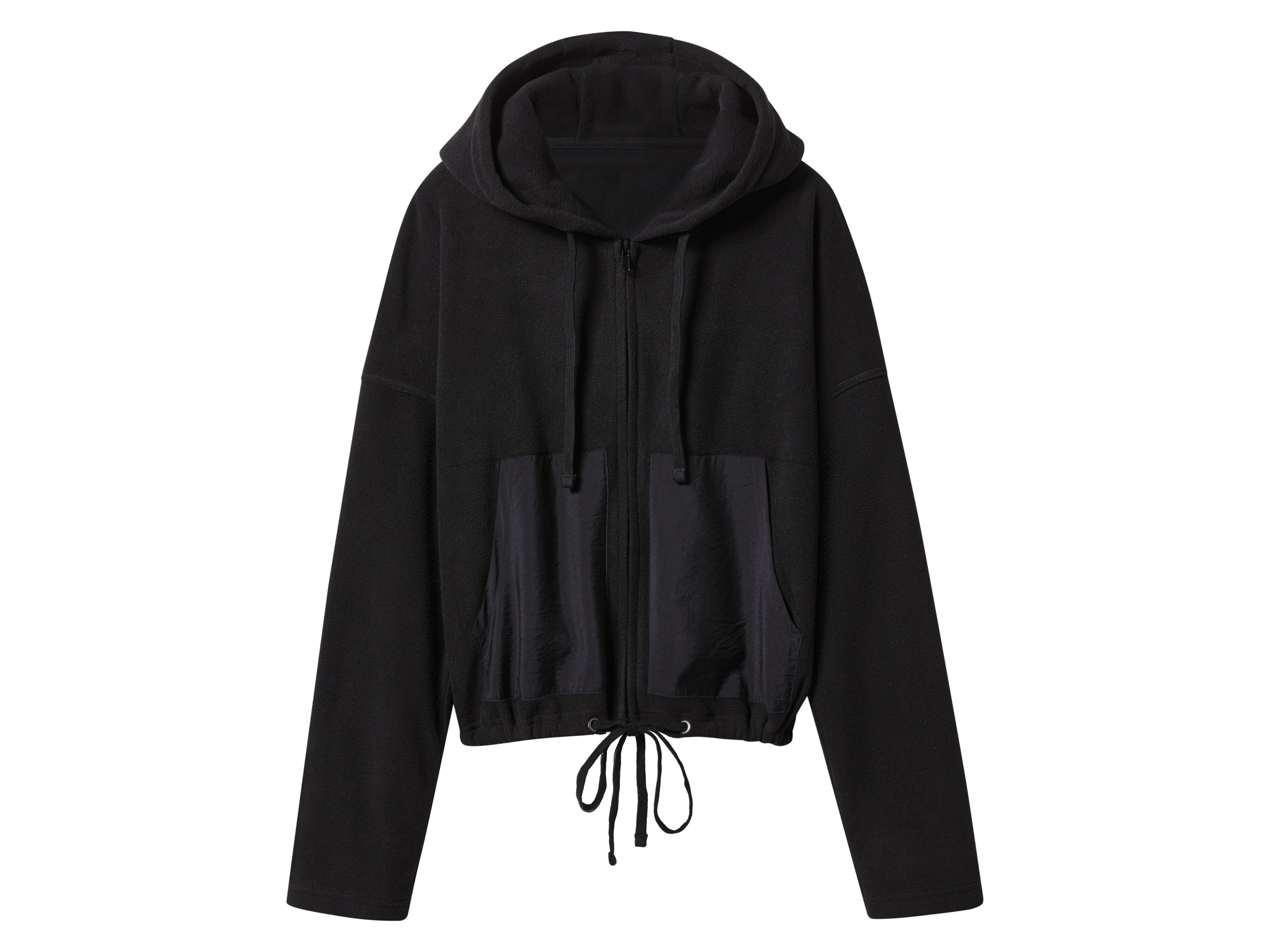 Thumbnail - esmara® Damen Fleece-Wellnessanzug, Fleece-Wellnessanzug (Schwarz, L(44/46))