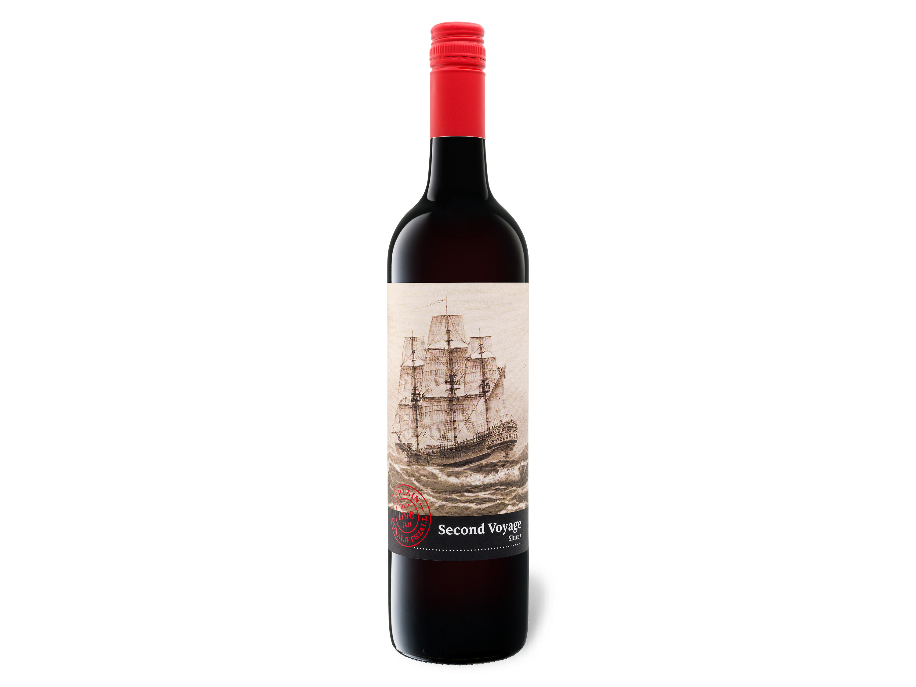 Second Voyage Shiraz South Australia trocken, Rotwein 2020 Wein & Spirituosen Lidl DE