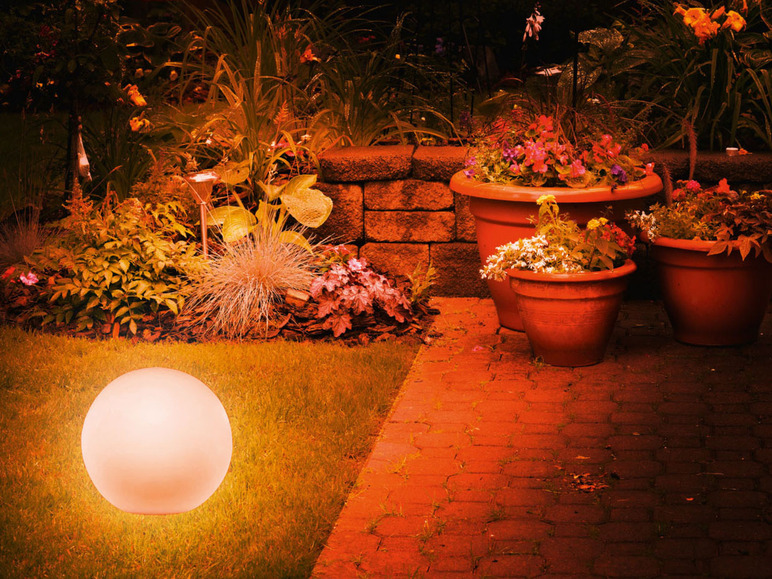 Gehe zu Vollbildansicht: LIVARNO home LED Leuchtkugel, ∅ 40 cm, Zigbee Smart Home - Bild 9