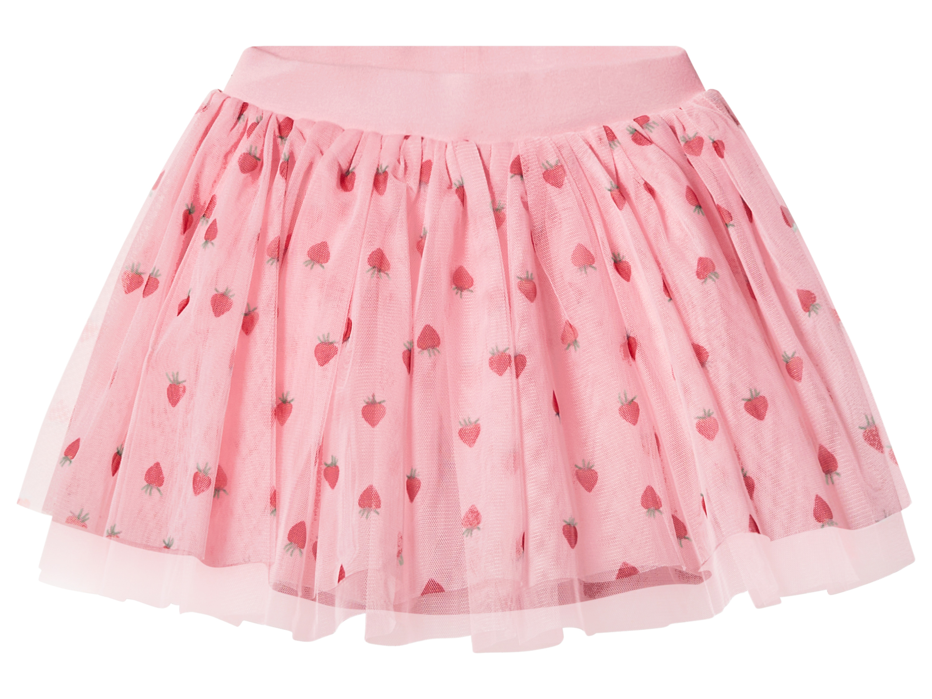 LUPILU® Kinder Tüllrock mit Shorts (Rosa, 110/116)